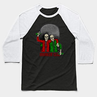 Skull Drunken Together Baseball T-Shirt